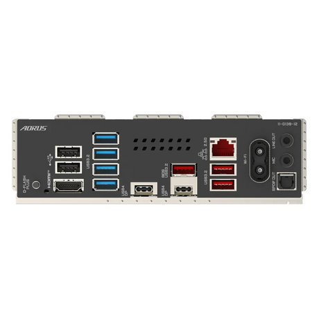 Gigabyte X870E AORUS PRO Motherboard, Socket AM5, ATX Form Factor, DDR5 Ram, PCIe 5.0, Wi-Fi 7, Bluetooth v5.4, HDMI, Dual USB4 Type-C, Realtek 2.5Gb Ethernet, 1 Year Warranty | X870E-AORUS-PRO