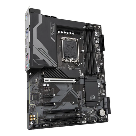 لوحة أم جيجابايت Z790 UD، مقبس LGA1700، عامل الشكل ATX، ذاكرة DDR5، منفذ PCIe 5.0، منفذ HDMI، منفذ DisplayPort، إيثرنت Realtek 2.5 جيجابت، منفذ USB 3.2 Gen 2x2 Type-C، ضمان سنة واحدة | Z790-UD