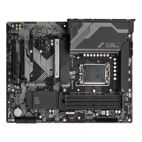 لوحة أم جيجابايت Z790 UD، مقبس LGA1700، عامل الشكل ATX، ذاكرة DDR5، منفذ PCIe 5.0، منفذ HDMI، منفذ DisplayPort، إيثرنت Realtek 2.5 جيجابت، منفذ USB 3.2 Gen 2x2 Type-C، ضمان سنة واحدة | Z790-UD
