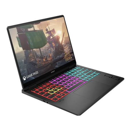 HP OMEN Transcend 14-fb0001ne Gaming Laptop, Intel Core Ultra 9 185H Processor, 32GB RAM, 1TB SSD, 8GB NVIDIA GeForce RTX 4070 Graphics, 14" 3K OLED 120Hz Display, Windows 11 Home, English & Arabic Backlit Keyboard, 1 Year Warranty | 9V9J2EA