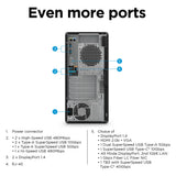 كمبيوتر مكتبي محطة عمل HP Z2 Tower G9، معالج Intel Core i9-14900K، ذاكرة وصول عشوائي 16 جيجابايت، قرص صلب 1 تيرابايت SSD، نظام تشغيل DOS، مزود طاقة داخلي، ضمان 3 سنوات | 8T1Y2EA