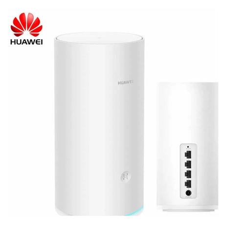 راوتر شبكة Wi-Fi ثلاثي النطاق AC2200 من هواوي، واي فاي 2.4/5 جيجاهرتز، ايثرنت 1000 ميجابت في الثانية، سرعة لاسلكية 2134 ميجابت في الثانية، أبيض، ضمان لمدة عام واحد | HUW-WS5800-20
