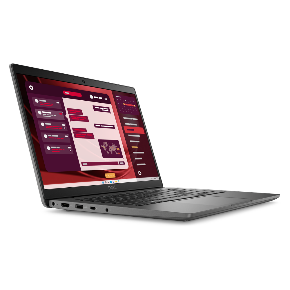 Dell Latitude 3450 Laptop, Intel Core i7-1355U Processor, 8GB RAM, 512GB SSD, 14" FHD Display, DOS, English & Arabic Backlit Keyboard, 1 Year Warranty | L-3450-I7-8-512-DOS