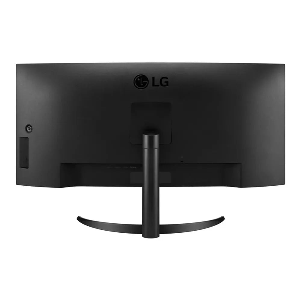 شاشة LG UltraWide ذكية مع وحدة تحكم مزدوجة وتحكم على الشاشة، دقة WQHD مقاس 34 بوصة (3440 × 1440)، 60 هرتز، مضادة للتوهج، زمن استجابة 5 مللي ثانية (رمادي إلى رمادي)، HDMI، منفذ عرض، حامل قابل للتعديل بالإمالة، أسود، ضمان لمدة عام | 34WQ60C-B