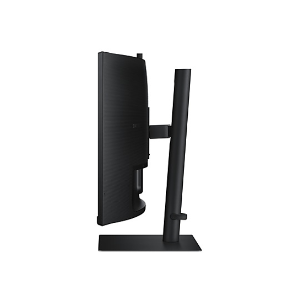 شاشة سامسونج LS34C650VAMXUE المنحنية مقاس 34 بوصة ViewFinity S6 S65VC UWQHD (3440 × 1440)، مزودة بمنافذ HDMI وDP وUSB-C، قابلة لتعديل الارتفاع/الإمالة/الدوران، لون أسود، ضمان لمدة 3 سنوات | LS34C650VAMXUE