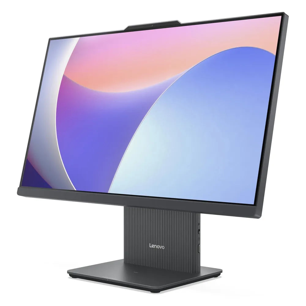 Lenovo IdeaCentre AIO 3 All-in-One PC, 23.8" FHD (1920x1080) Touchscreen Display, Intel Core i7-13620H Processor, 8GB RAM, 512GB SSD, Integrated Intel UHD Graphics, DOS, Luna Grey, 1 Year Warranty | F0HN00LGAX