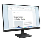 Lenovo L24-4E LED Monitor, 23.8" FHD (1920 x 1080) Resolution, 100Hz, Anti-glare, 4ms (Extreme Mode) Response Time, HDMI, VGA, Tilt Adjustable Stand, Black, 3 Year Warranty | 68C2KAC1AE