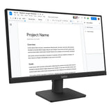 Lenovo ThinkVision S22e-40 Monitor, 21.5" FHD (1920 x 1080) Resolution, 100Hz, Anti-glare, 4ms (GtG) Response Time, HDMI, VGA, Tilt Adjustable Stand, Black, 3 Year Warranty | 64CBKAT6UK