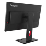 Lenovo ThinkVision T27qd-40 Monitor, 27" QHD (2560 x 1440) Resolution, 120Hz, Anti-glare, 4ms (GtG) Response Time, HDMI, DisplayPort, USB-C (100W PD), RJ45, Tilt/Pivot/Swivel/Height Adjustable Stand, Black, 3 Year Warranty | 64AAGAT2UK