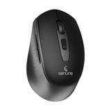 Genuine M7097 BG Wireless Mouse, 1200 DPI Optical Sensor with Precise Tracking, Ergonomic Design, USB 2.0, Compatible with Windows, Mac OS & Linux, Black/Grey, 1 Year Warranty | M7097 BG