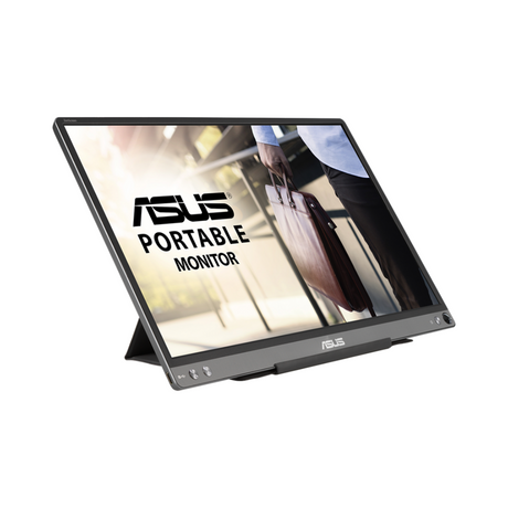 شاشة Asus ZenScreen MB169CK مقاس 15.6 بوصة بدقة FHD (1920 × 1080)، مضادة للتوهج، HDMI، USB-C، قابلة للتعديل بالإمالة، ضمان 3 سنوات | MB169CK