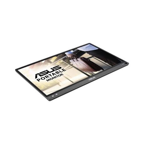 شاشة Asus ZenScreen MB169CK مقاس 15.6 بوصة بدقة FHD (1920 × 1080)، مضادة للتوهج، HDMI، USB-C، قابلة للتعديل بالإمالة، ضمان 3 سنوات | MB169CK