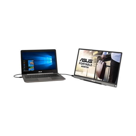 شاشة Asus ZenScreen MB169CK مقاس 15.6 بوصة بدقة FHD (1920 × 1080)، مضادة للتوهج، HDMI، USB-C، قابلة للتعديل بالإمالة، ضمان 3 سنوات | MB169CK
