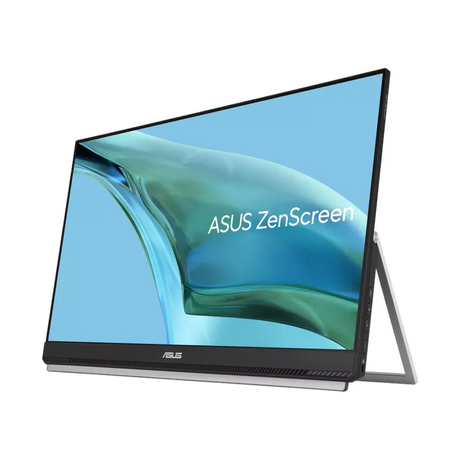 شاشة محمولة ASUS MB249C بحجم 24 بوصة ودقة FHD (1920x1080)، مضادة للتوهج، USB-C، HDMI، ارتفاع/إمالة/دوران/محور، قابلة للتعديل، ضمان 3 سنوات | MB249C