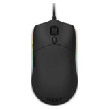 NZXT Lift Ambidextrous Wired Gaming Mouse, 2m USB 2.0 Cable, 6 Buttons, Omron Mechanical Switches, 16000 DPI Optical Sensor, Black, 1 Year Warranty | MS-1WRAX-BM