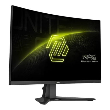 MSI MAG 276CF E2 27" Curved FHD Gaming Monitor, VA Panel, 1920 x 1080 Resolution, 200Hz Refresh Rate, 0.5ms Response Time, AMD FreeSync Premium, HDMI, DisplayPort, Black, 1 Year Warranty | 9S6-3CE11M-030