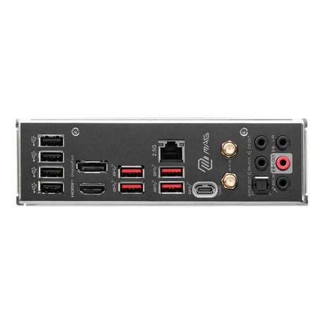MSI MAG B760 Tomahawk WIFI Gaming Motherboard, LGA1700 Socket, ATX Form Factor, DDR5 Ram, PCIe 5.0, USB 20Gbps, HDMI, DP, Wi-Fi 6E, Bluetooth, Realtek 2.5Gb Ethernet, M.2 Shield Frozr, Heavy Plated VRM Heatsink, 1 Year Warranty | 911-7D96-024