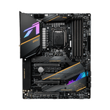 Msi MEG Z490 ACE WiFi AR GB Motherboard, LGA 1200 Socket, ATX Form Factor, DDR4 Ram, PCIe 3.0, Intel Wi-Fi 6 AX201, Bluetooth 5.1, USB 20 GBps, Realtek 8125B 2.5G LAN + Intel I219V Gigabit LAN, M.2 Sheild Frozr, 1 Year Warranty | MSI-MEG-Z490-ACE