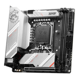 MSI MPG B760I EDGE WIFI Gaming Motherboard, LGA1700 Socket, Mini-ITX Form Factor, DDR5 Ram, PCIe 5.0, USB 10Gbps, HDMI, DP, Wi-Fi 6E, Bluetooth, Realtek 2.5Gb Ethernet, M.2 Shield Frozr, Extended Heatsink Design, 1 Year Warranty | 910-7D40-014