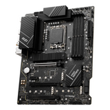 MSI PRO Z790-P WIFI Gaming Motherboard, LGA1700 Socket, ATX Form Factor, DDR5 Ram, PCIe 5.0, USB 20Gbps, HDMI, DP, Wi-Fi 6E, Bluetooth, Intel 2.5Gb Ethernet, M.2 Shield Frozr, Heavy Plated VRM Heatsink, 1 Year Warranty | 911-7E06-073