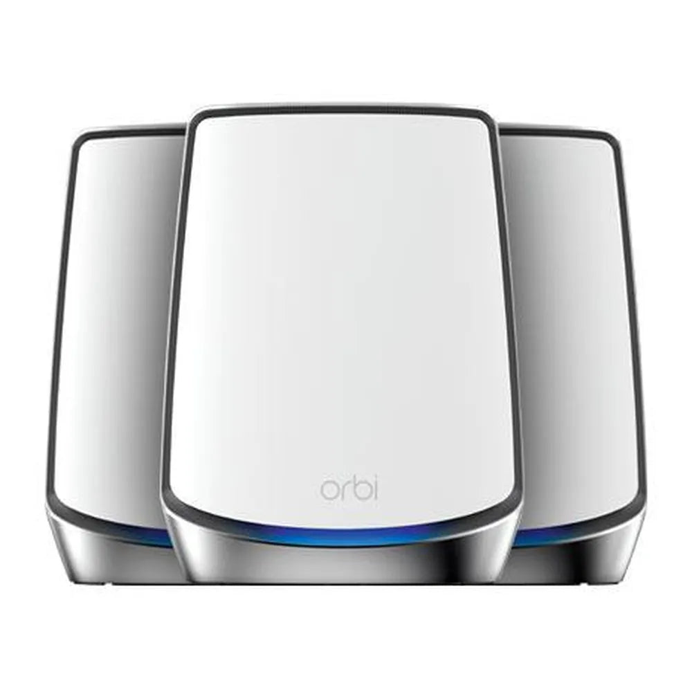 Netgear Orbi 850 Series Tri-band WiFi 6 Router, Up to 2 Gig Ethernet, 6  GBps Wireless Speed, 1 Year Warranty | RBK853-100EUS