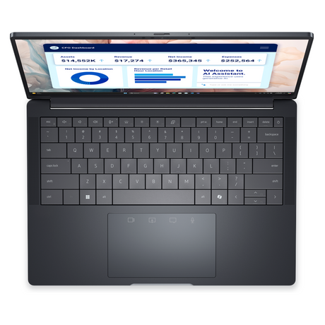 Dell Pro 14 Premium PA14250 Laptop, Intel Core Ultra 7 268V Processor, 32GB RAM, 1TB SSD, 14" FHD+ Display, Windows 11 Pro, English & Arabic Backlit Keyboard, 3 Year Warranty | P-14250-U7-32-1T-W11P-AR