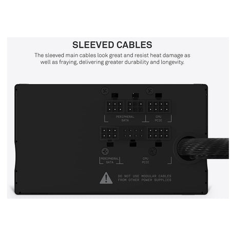 POWER SUPPLY 650W NZXT C650 80 PLUS BRONZE | PA-6B1BB-UK