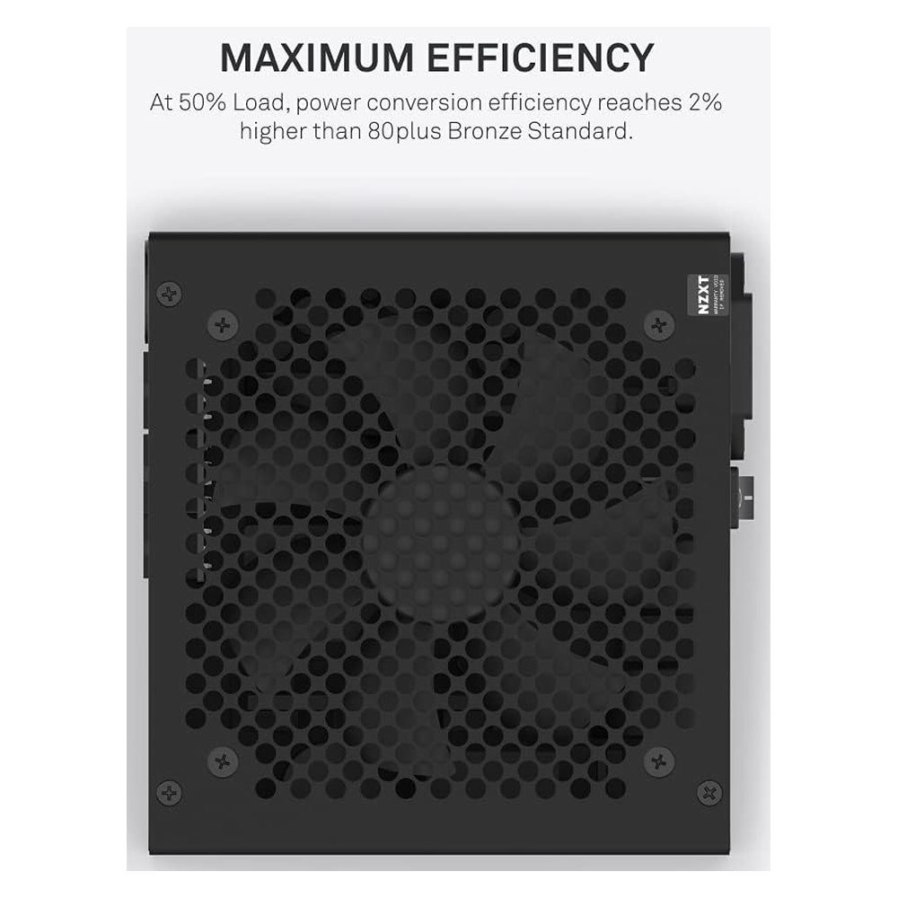 مزود الطاقة 650 واط NZXT C650 80 بلس برونزي | PA-6B1BB-UK