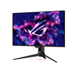 شاشة ASUS ROG Swift OLED PG32UCDM مقاس 32 بوصة بدقة 4K UHD (3840x2160)، ومعدل تحديث 240 هرتز، ومضادة للانعكاس، وHDMI، وDP، وUSB-C، قابلة للإمالة/الدوران/تعديل الارتفاع، ضمان 3 سنوات | PG32UCDM