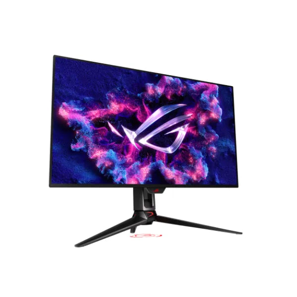 شاشة ASUS ROG Swift OLED PG32UCDM مقاس 32 بوصة بدقة 4K UHD (3840x2160)، ومعدل تحديث 240 هرتز، ومضادة للانعكاس، وHDMI، وDP، وUSB-C، قابلة للإمالة/الدوران/تعديل الارتفاع، ضمان 3 سنوات | PG32UCDM