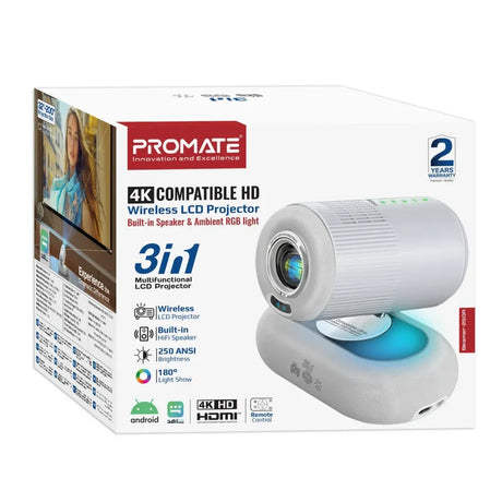 Promate-Beamer-250R-Wireless-LCD-Projector-BEAMER-250R