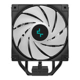 مبرد وحدة المعالجة المركزية DeepCool AG400 Digital Plus ARGB، 4 أنابيب حرارية، شاشة عرض الحالة في الوقت الفعلي، يدعم مقابس Intel و AMD، لون أسود، ضمان لمدة عام | R-AG400-BKADMP-G-1