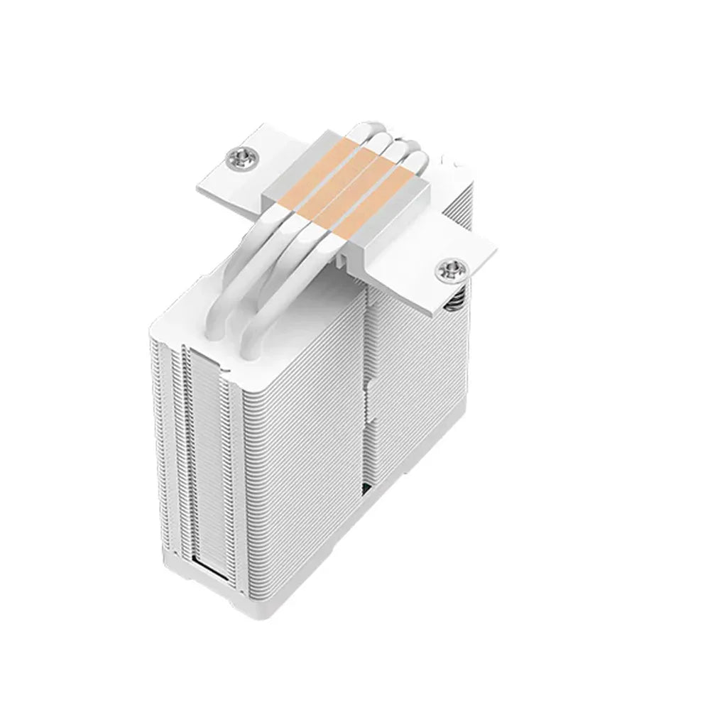 مبرد وحدة المعالجة المركزية ديب كول AG400 WH ARGB، 4 أنابيب حرارية، يدعم مقابس إنتل، إيه إم دي، أبيض، ضمان سنة واحدة | R-AG400-WHANMC-G-2