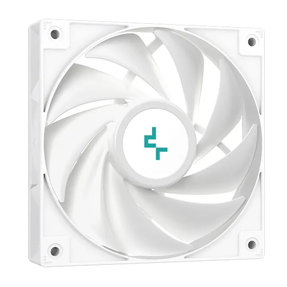 مبرد وحدة المعالجة المركزية ديب كول AG400 WH ARGB، 4 أنابيب حرارية، يدعم مقابس إنتل، إيه إم دي، أبيض، ضمان سنة واحدة | R-AG400-WHANMC-G-2