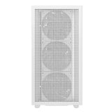 DeepCool CH560 DIGITAL Mid-Tower E-ATX PC Case, Real-Time Dual-Status Digital Display, Tempered glass Side Panel, 4 x AR GB Fans, 380mm GPU Support, USB 3.0, White, 1 Year Warranty | R-CH560-WHAPE4D-G-1