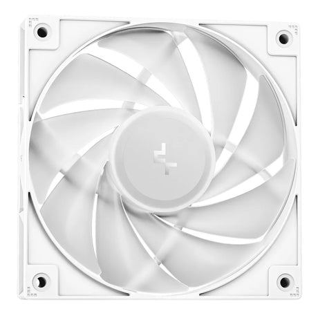 مبرد سائل DeepCool LE240 V2 AIO، غطاء LED RGB قابل للتوجيه، يدعم مقابس Intel وAMD، 2 × مراوح RGB، أبيض، ضمان لمدة سنة | R-LE240-WHAMMN-G-2