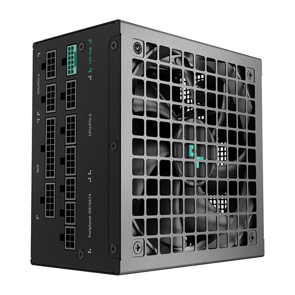 مزود طاقة ديب كول PN1200M بمعيار 80 بلس الذهبي، 1200 واط، قابل للتعديل بالكامل، ATX، أسود، ضمان لمدة عام | R-PNC00M-FC0B-JGUK