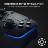 Razer Wolverine V2 Pro Wireless Gaming Controller، Mecha-Tactile Action أزرار، 8-Way Microswitch D-Pad، HyperTrigger، 6 Remapable أزرار، عمر بطارية Up to 28 Hours، Chroma RGB Lighting، أسود، ضمان سنة واحدة | RZ06-04710200-R3G1