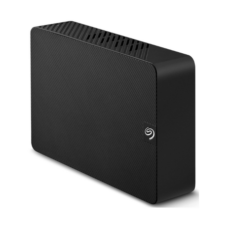 قرص صلب خارجي Seagate Expansion Desktop مقاس 3.5 بوصات، سعة 10 تيرابايت، منفذ USB 3.0، محول طاقة 18 واط، ضمان لمدة سنة واحدة | STKP10000400