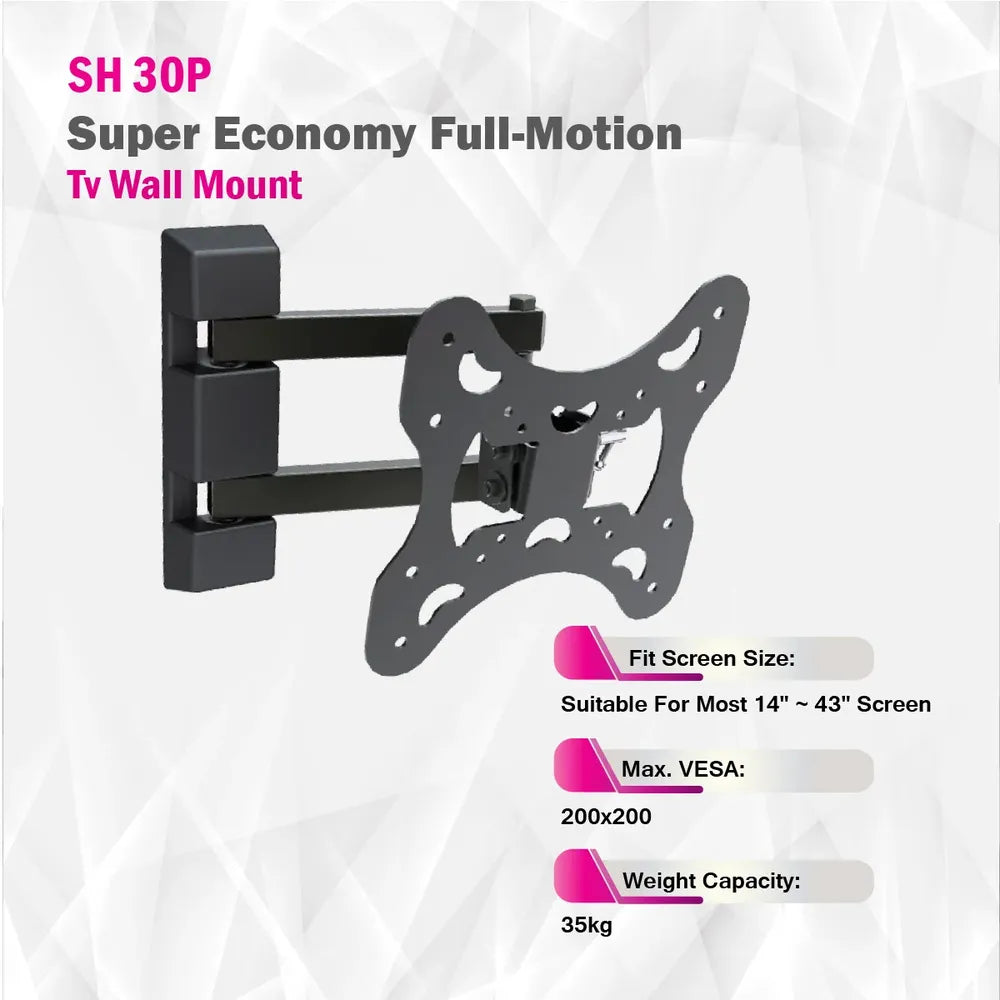 Skill-Tech-Adjustable-TV-Wall-Mount-Bracket-SH30P