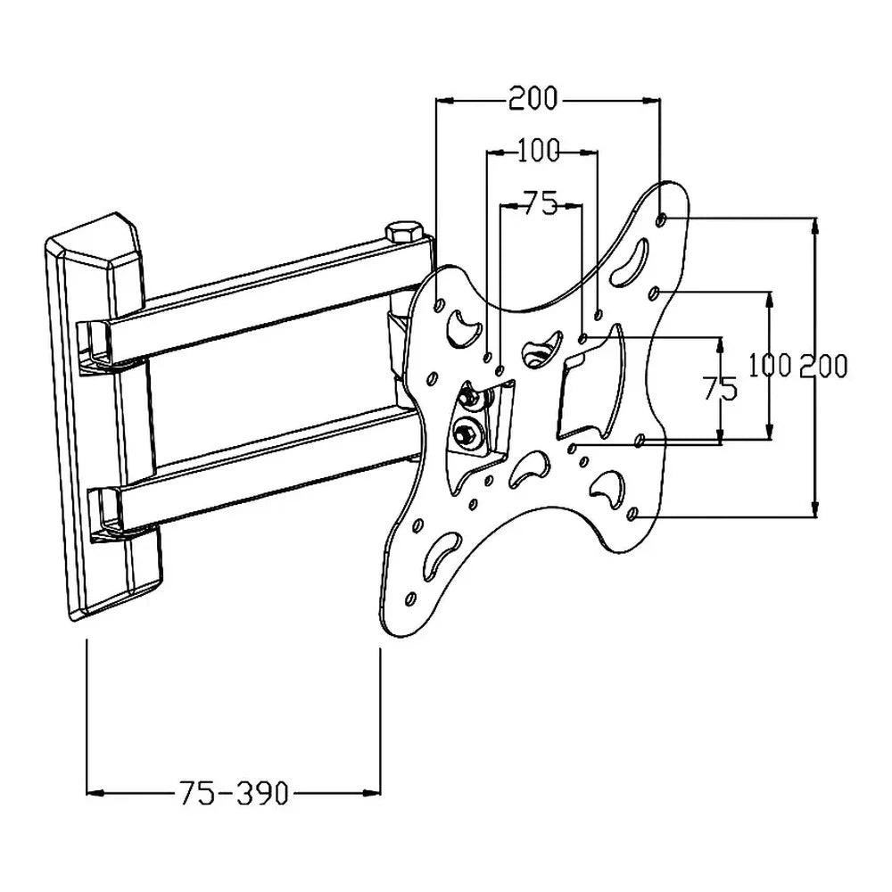 Skill-Tech-Adjustable-TV-Wall-Mount-Bracket-SH30P