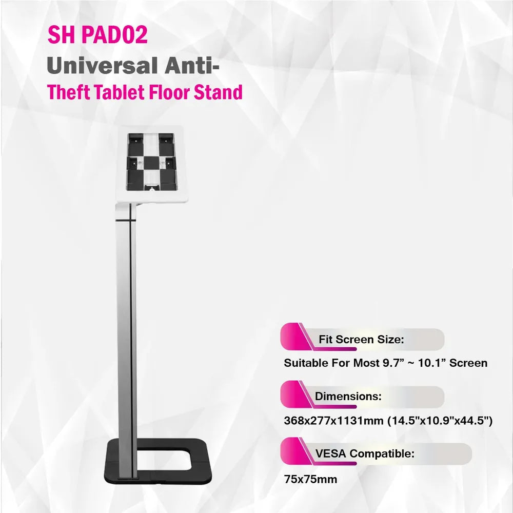 Skill-Tech-Anti-Theft-Floor-Stand-for-Tablets-SH-PAD-02