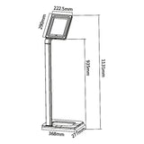Skill-Tech-Anti-Theft-Floor-Stand-for-Tablets-SH-PAD-02