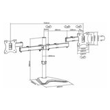 Skill-Tech-Dual-Monitor-Articulating-Desk-Mount-SH-M0011C