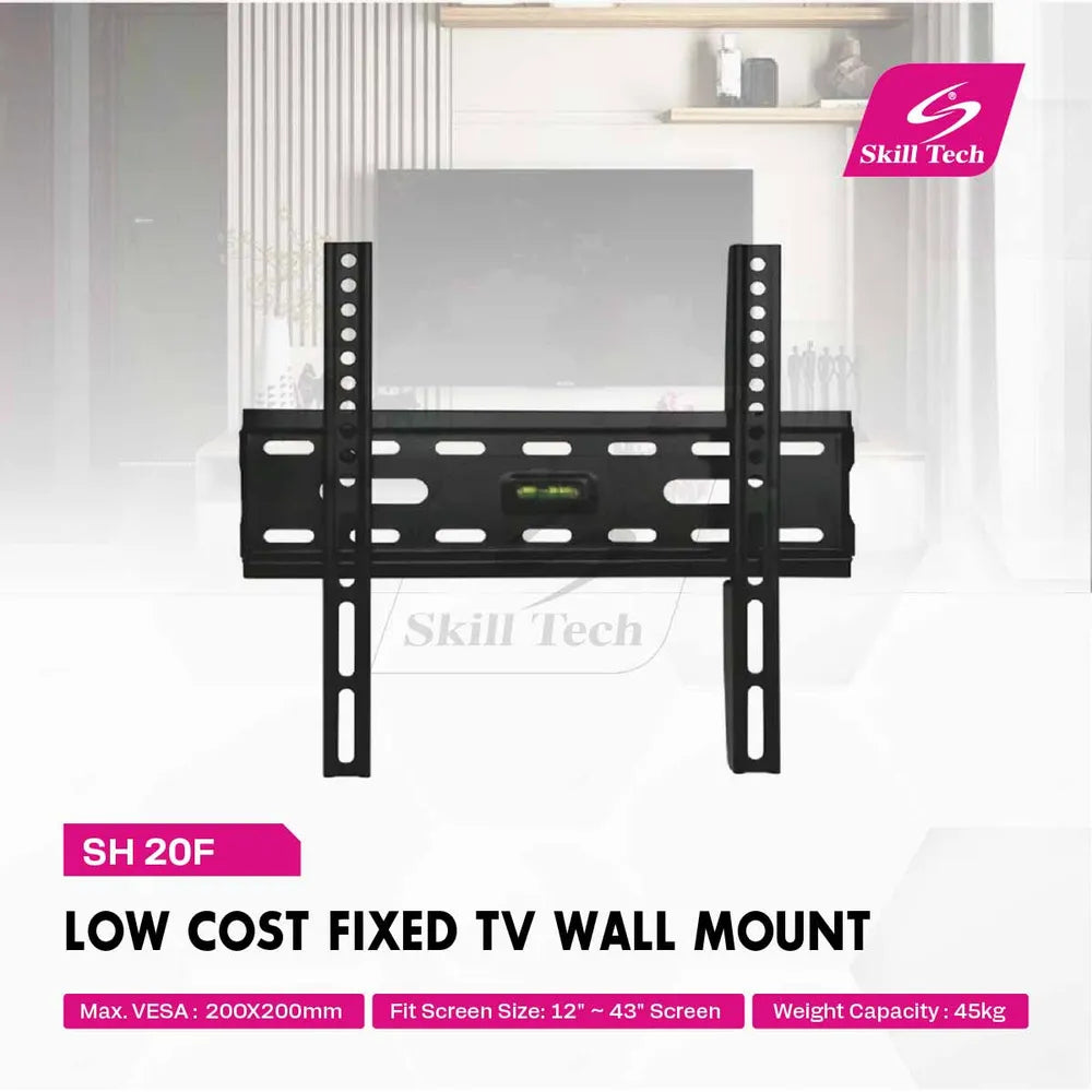 Skill-Tech-Fixed-TV-Wall-Mount-Bracket-SH20F