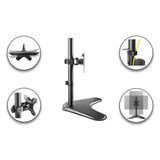 Skill-Tech-Single-Monitor-Freestanding-Monitor-Mount-SH-T01