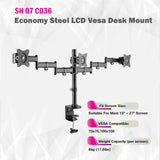 Skill-Tech-Triple-Monitor-Articulating-Desk-Mount-SH070-C036