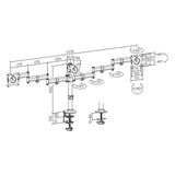 Skill-Tech-Triple-Monitor-Articulating-Desk-Mount-SH070-C036