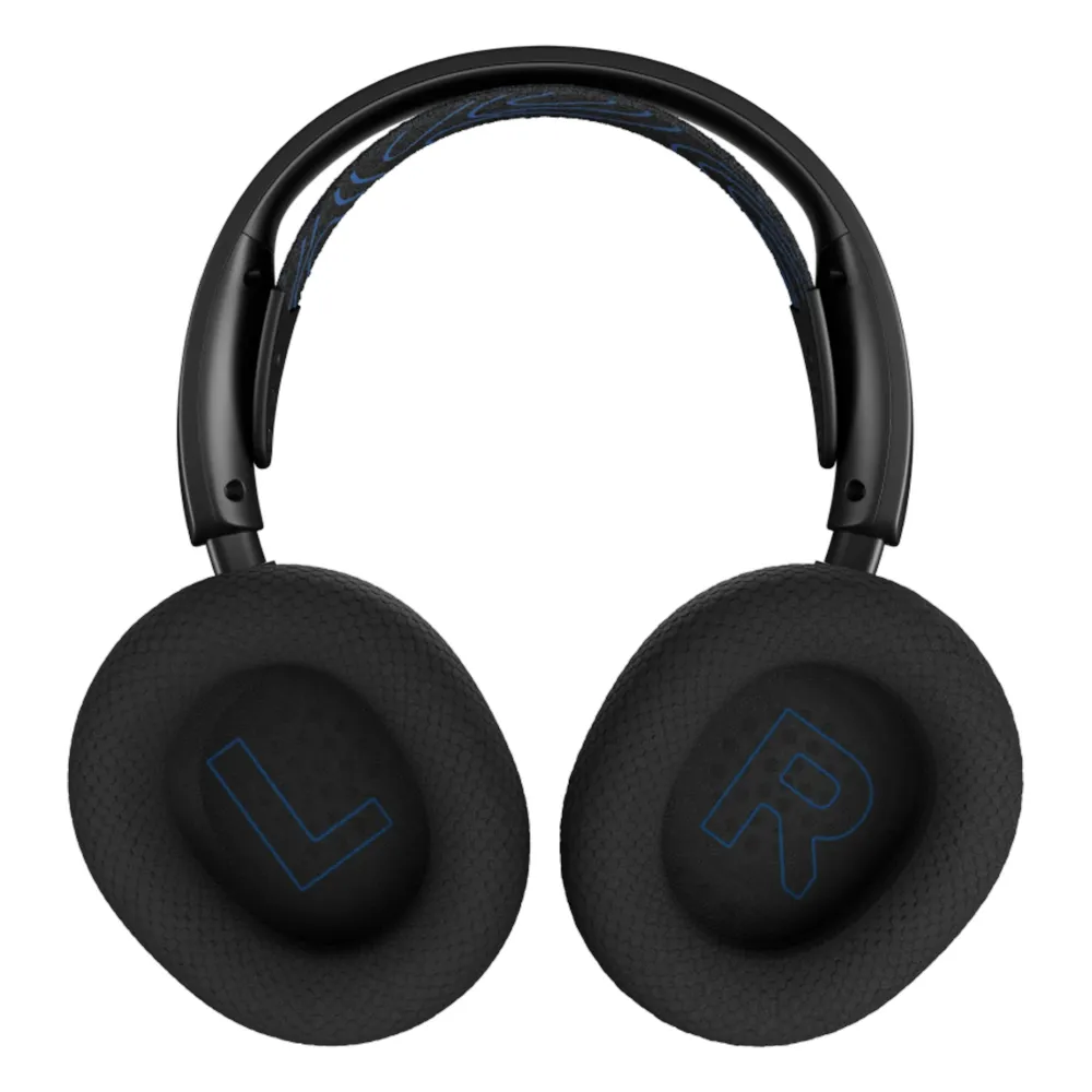 SteelSeries Arctis Nova 5P Wireless Gaming Headphones, 2.4 GHz Wireless, Bluetooth, Over-Ear, Cosed Back, ClearCast Gen 2 Microphone, 40 mm Speaker with Neodymium Magnets, Black, 1 Year Warranty | 61673