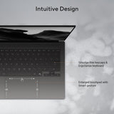 ASUS Zenbook S 14 Laptop, Intel Core Ultra 9 386H Processor, 32GB RAM, 1TB SSD, 14" 3K OLED 120Hz Display, Windows 11 Home, Backlit English & Arabic Keyboard, 1 Year Warranty | UX5406AA-SW114W